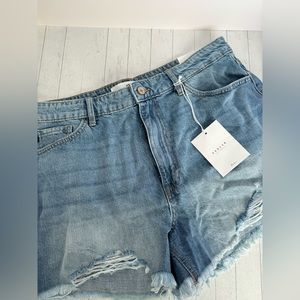 NWT KanCan high rise denim shorts